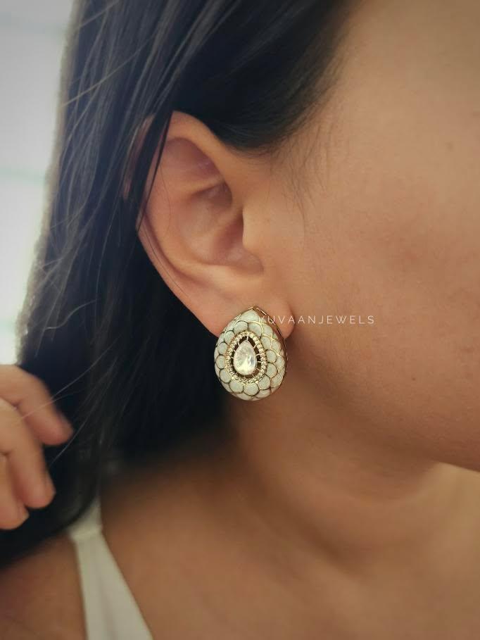 Karuna delicate polki necklace Thumbnail