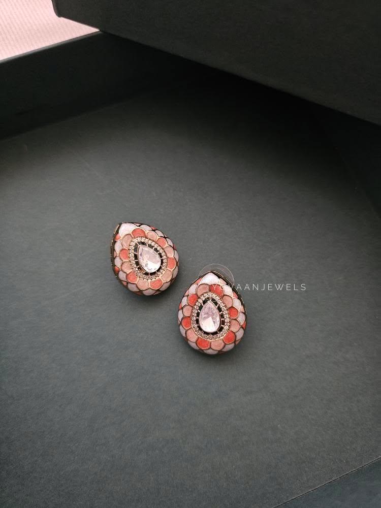Karuna delicate polki necklace Thumbnail