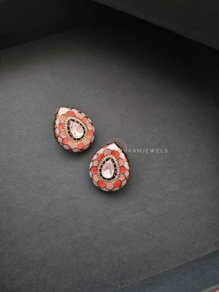 Karuna delicate polki necklace Thumbnail