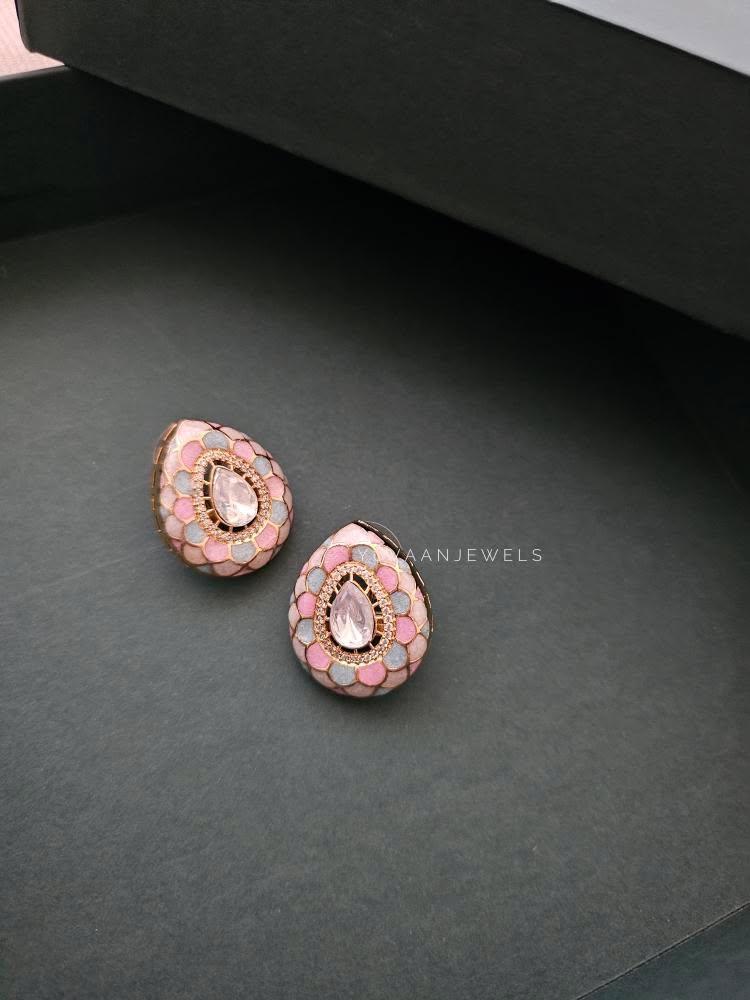 Karuna delicate polki necklace Thumbnail