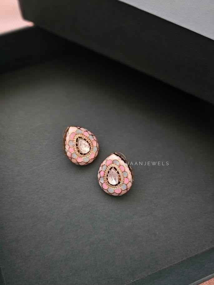 Karuna delicate polki necklace Thumbnail