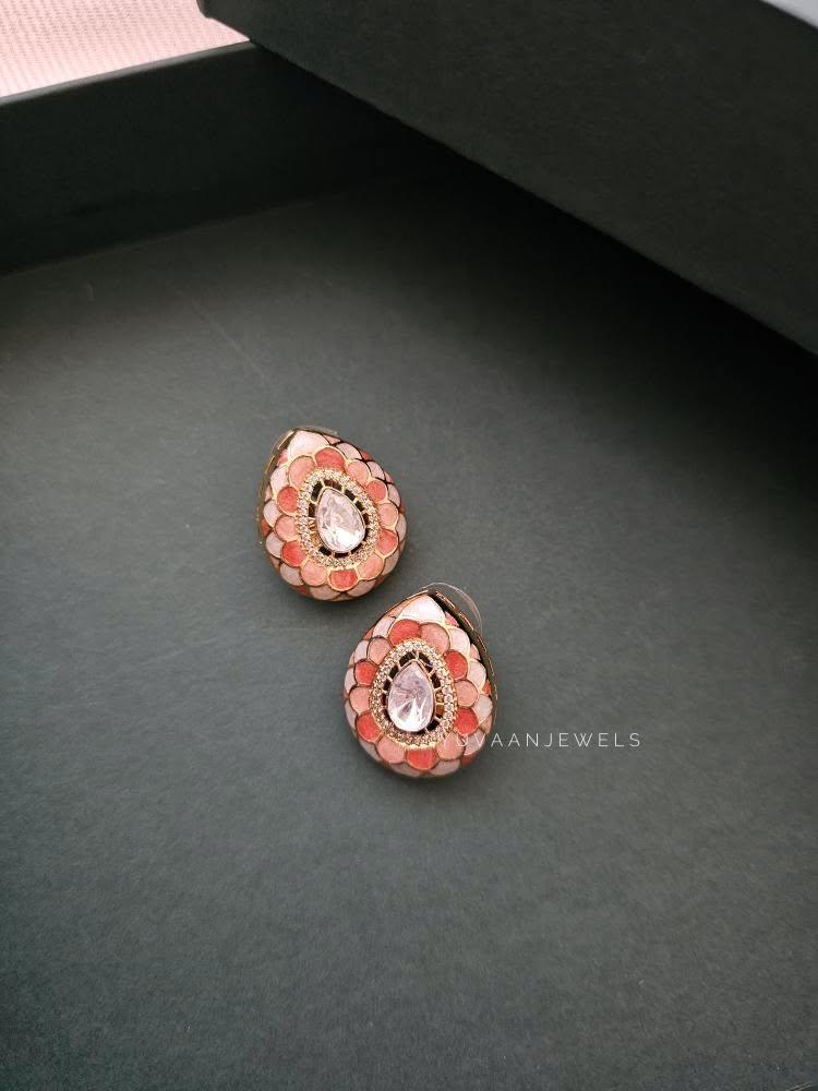 Karuna delicate polki necklace Thumbnail
