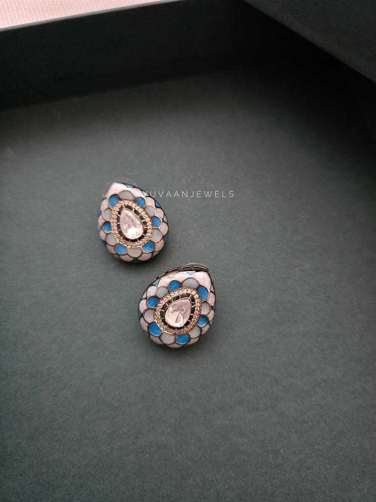 Karuna delicate polki necklace Thumbnail