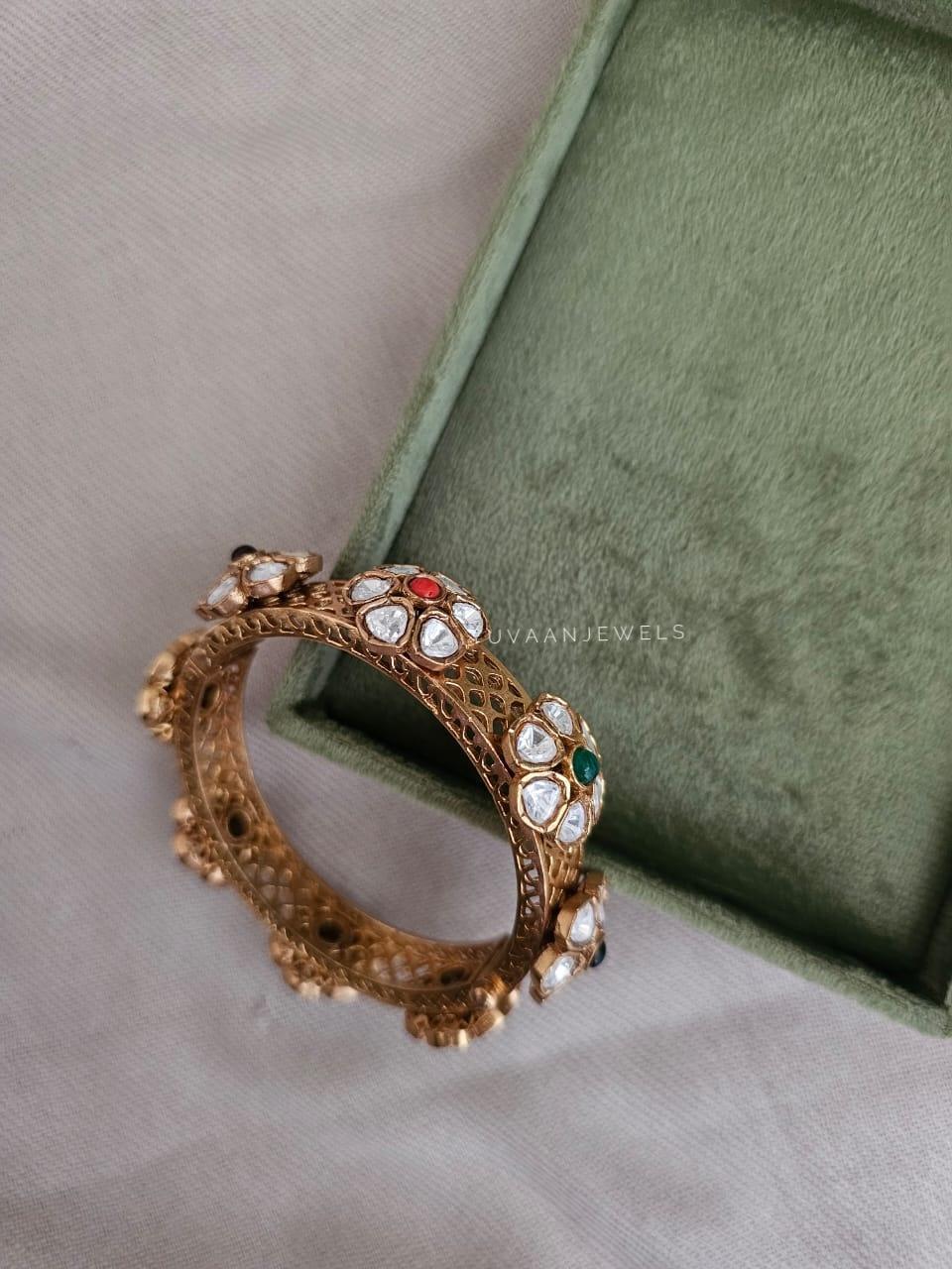 Hera polki bangles Thumbnail