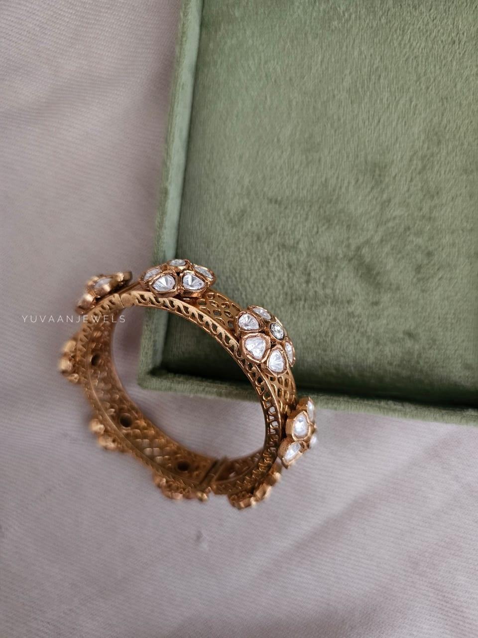 Hera polki bangles Thumbnail