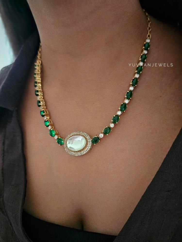Rona polki choker/necklace Thumbnail