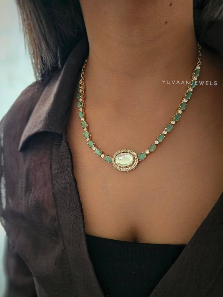 Rona polki choker/necklace Thumbnail