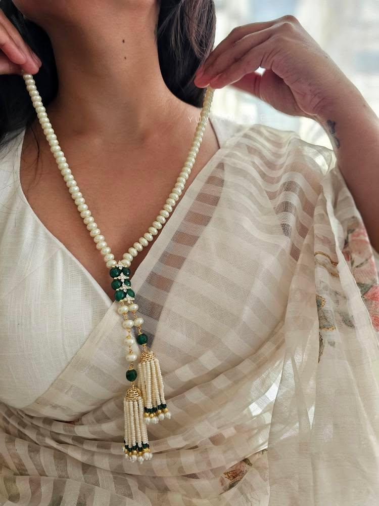 Arik pearl necklace Thumbnail