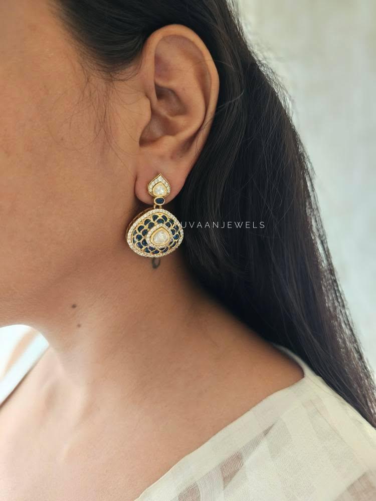 Parisa meenakari earrings Thumbnail