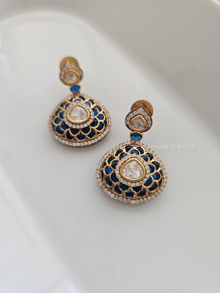 Parisa meenakari earrings Thumbnail