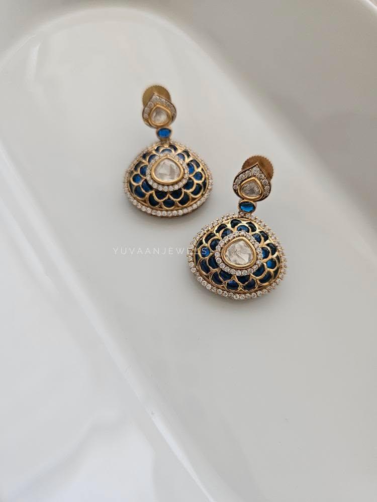 Parisa meenakari earrings Thumbnail