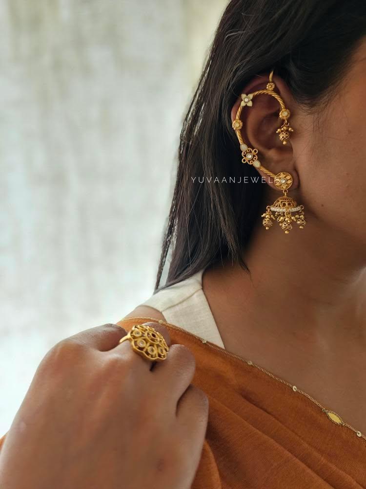 Sanai handcrafted earcuffs Thumbnail
