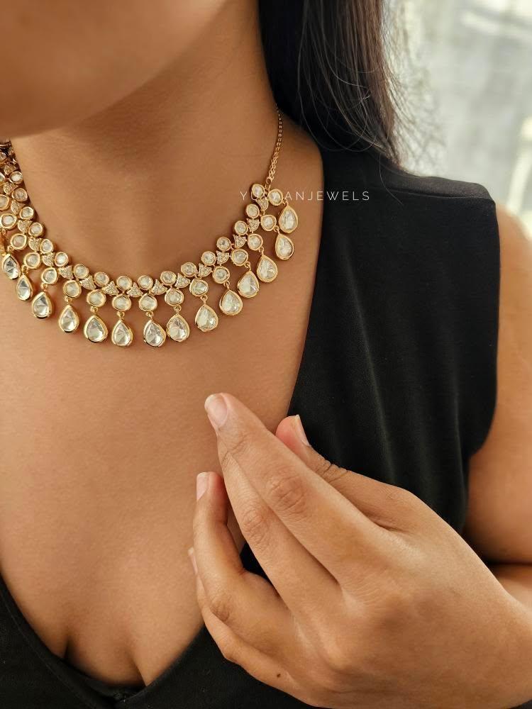 Aira polki necklace Thumbnail