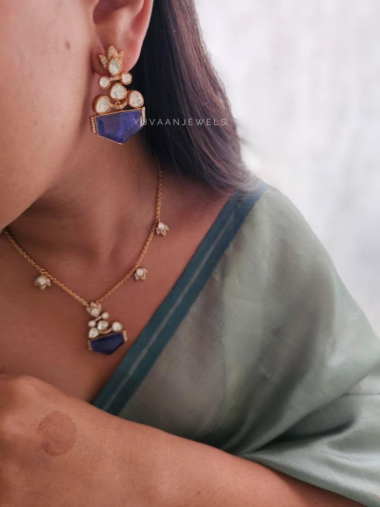 Alam polki necklace Thumbnail
