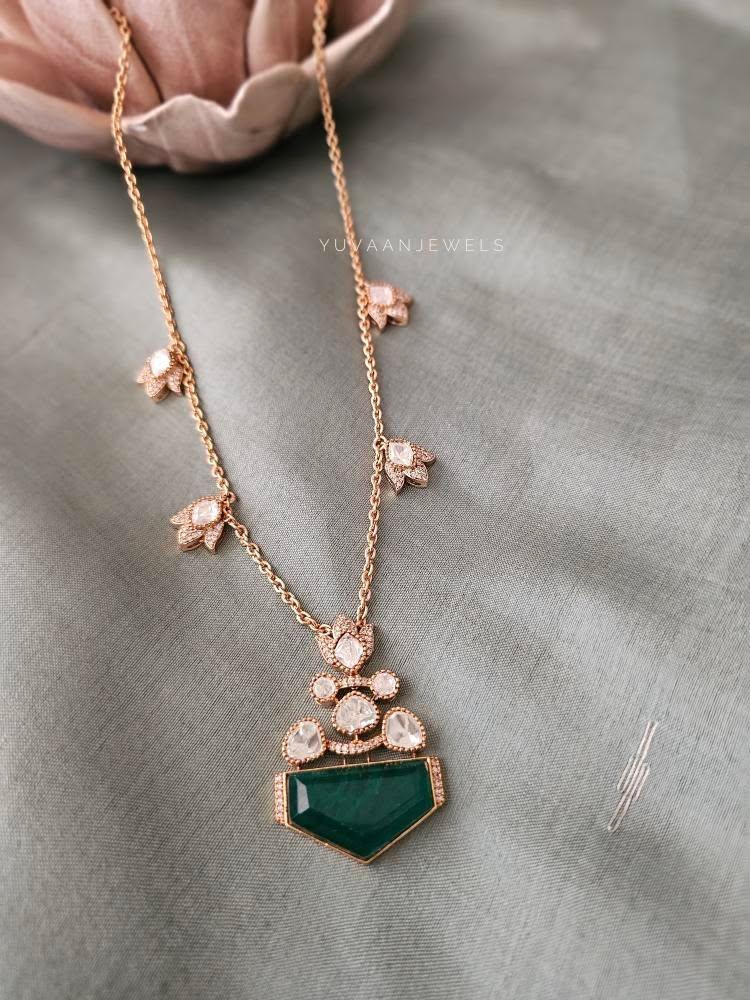 Alam polki necklace Thumbnail
