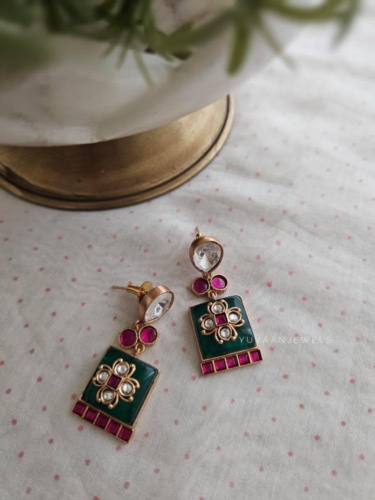 Nairiti quartz and polki choker Thumbnail