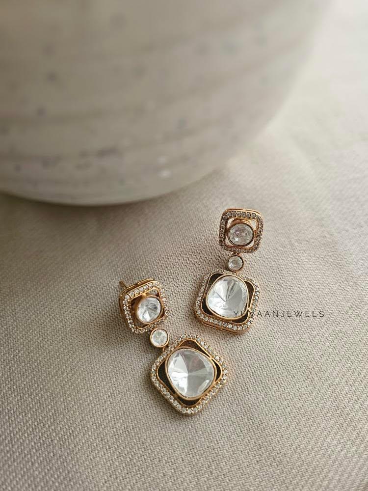 Kriya delicate polki necklace Thumbnail