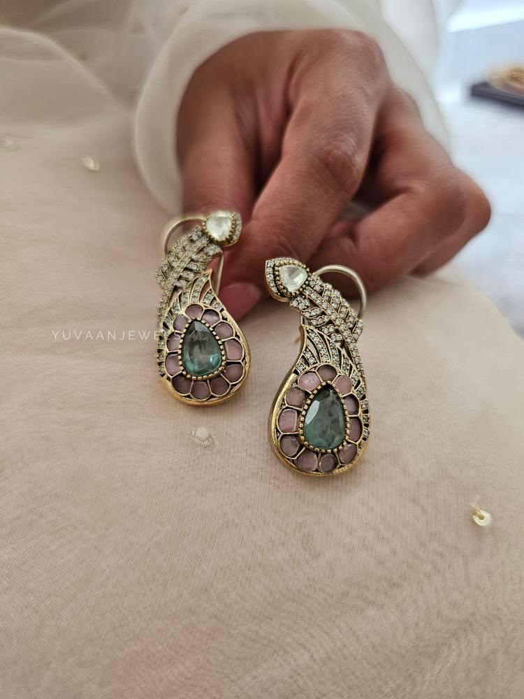 Kashvi polki earrings Thumbnail