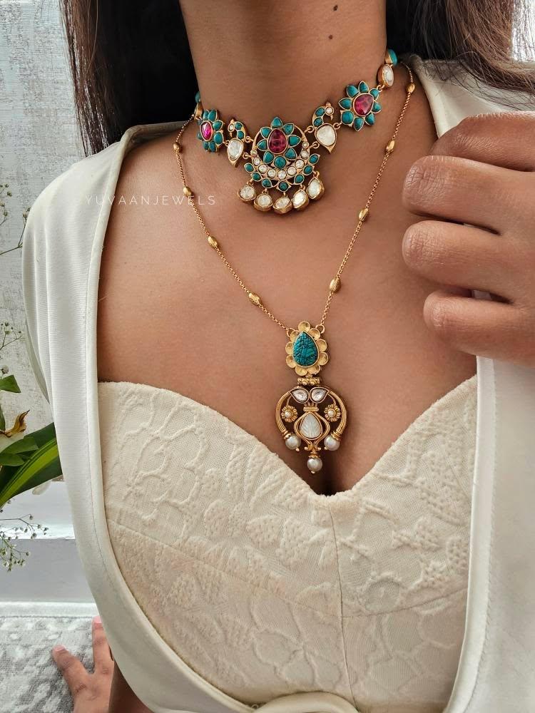 Zaria delicate necklace Thumbnail