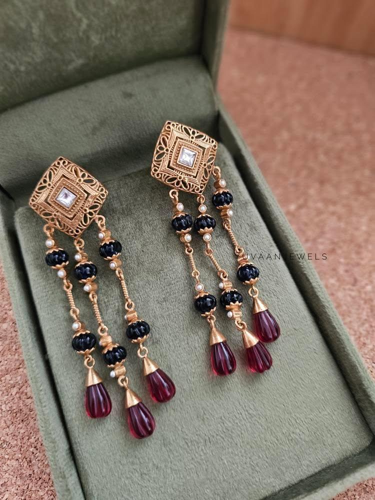 Dania handcrafted earrings Thumbnail