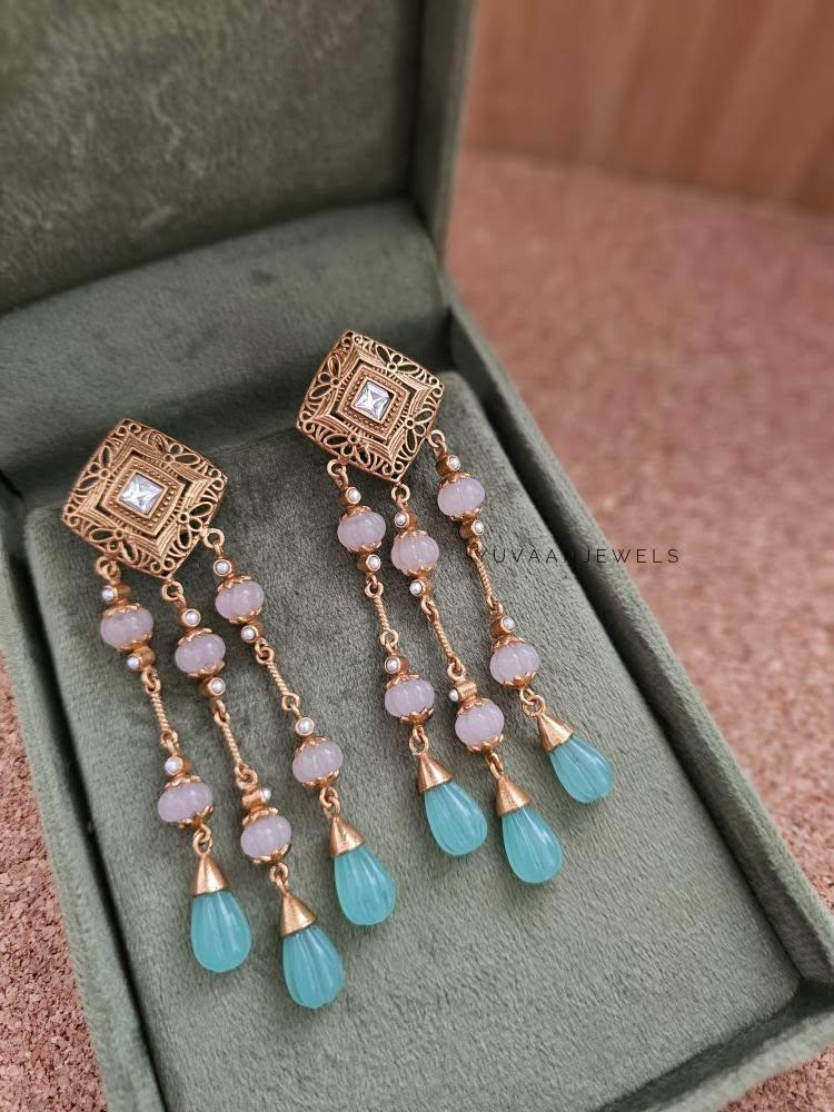 Dania handcrafted earrings Thumbnail
