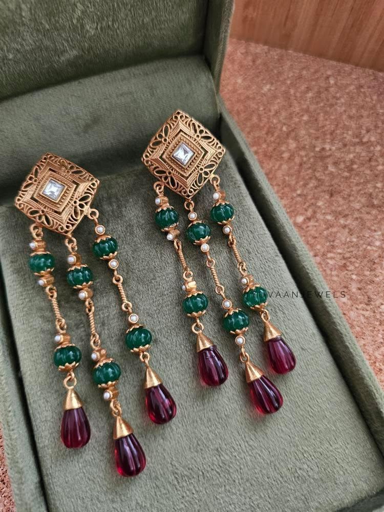Dania handcrafted earrings Thumbnail