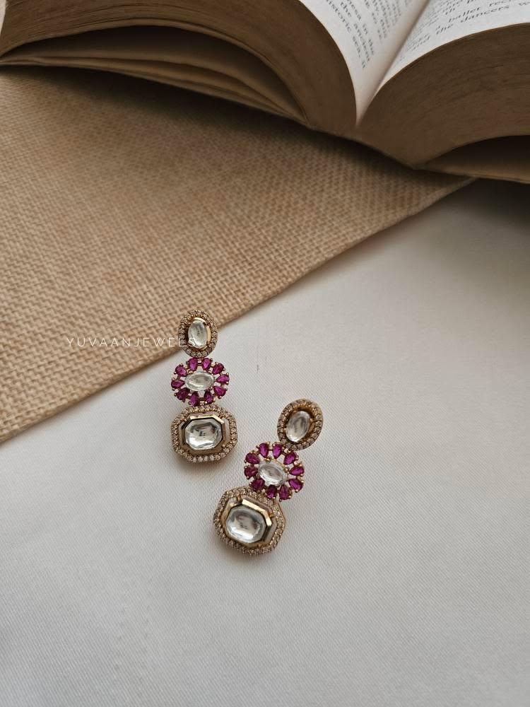 Niti delicate polki necklace Thumbnail
