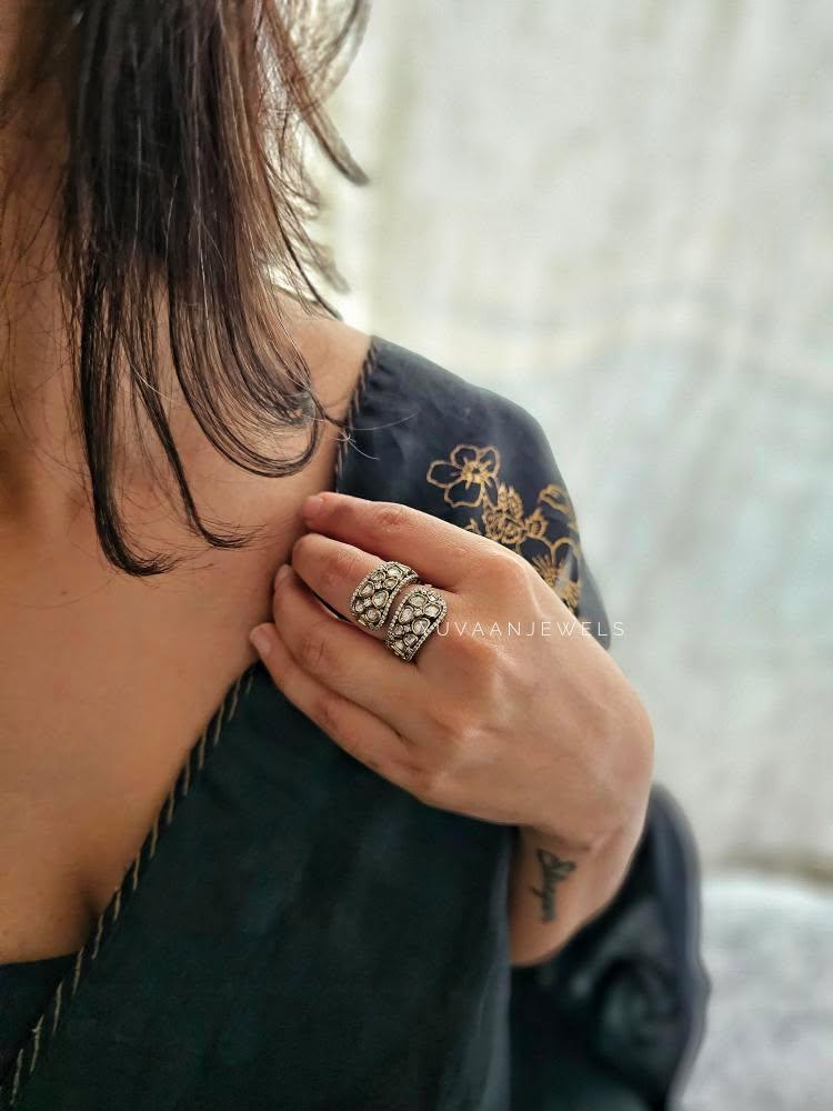 Riza polki ring Thumbnail