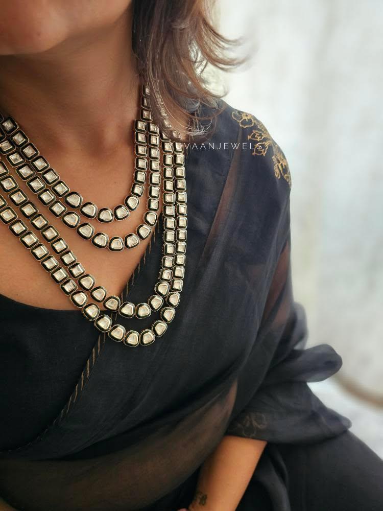 Jashn polki long necklace Thumbnail