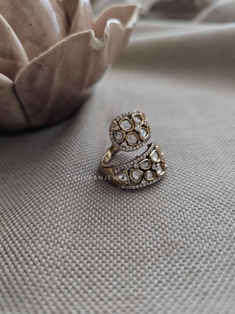 Riza polki ring Thumbnail