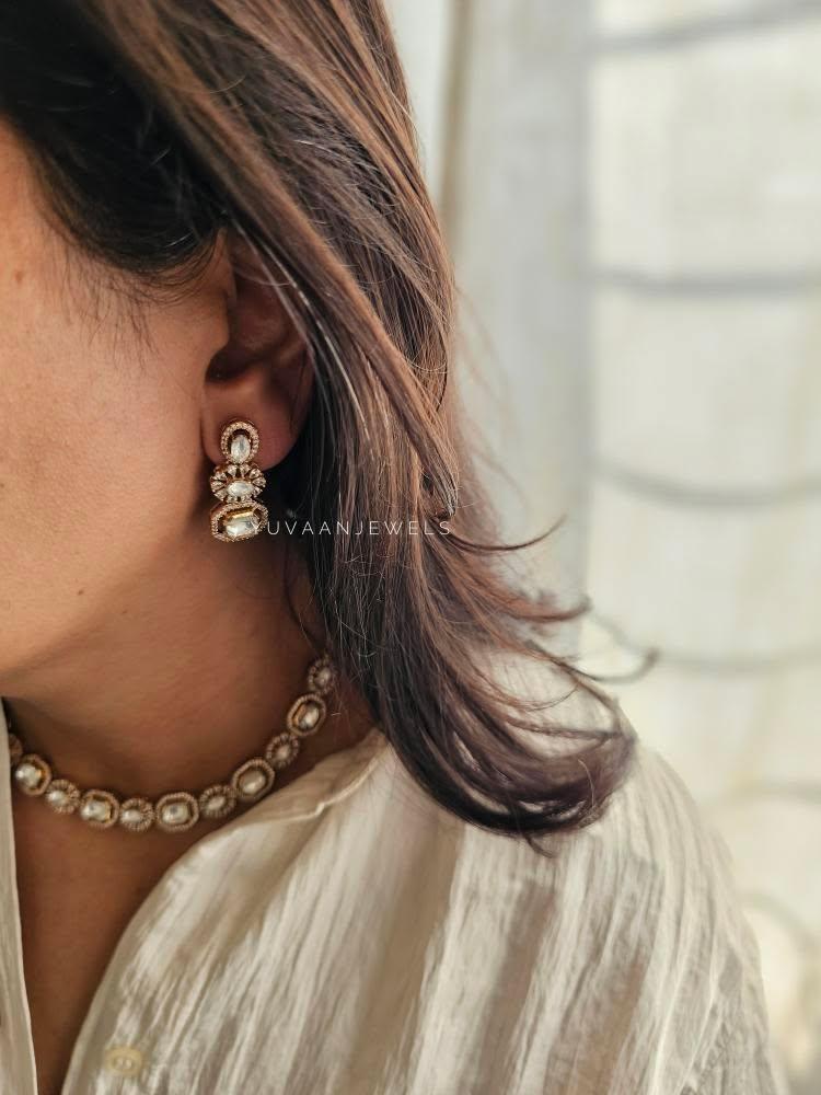 Niti delicate polki necklace Thumbnail