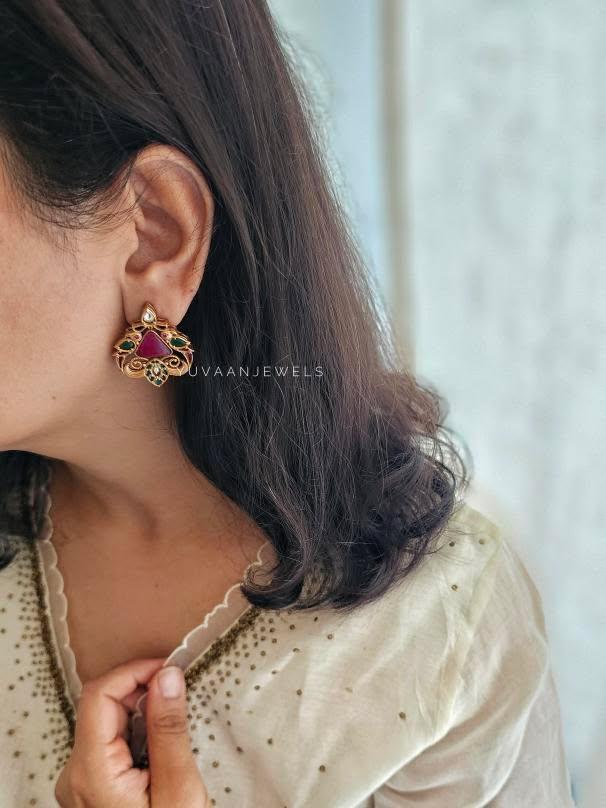 Nesta handcrafted studs Thumbnail