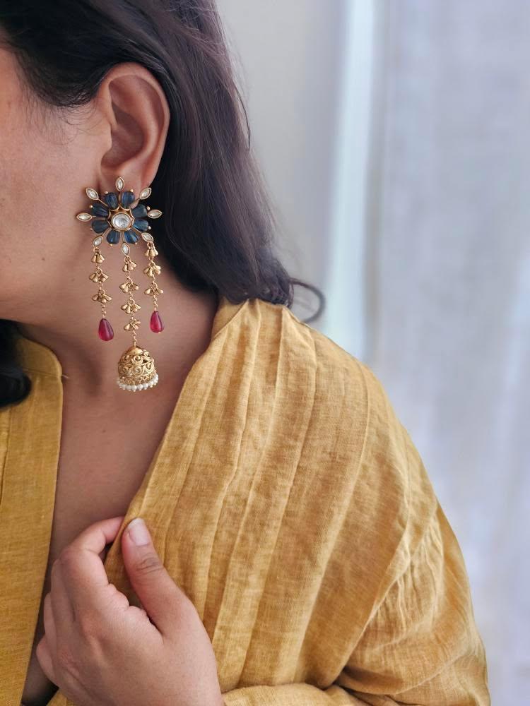 Yasi handcrafted earrings Thumbnail