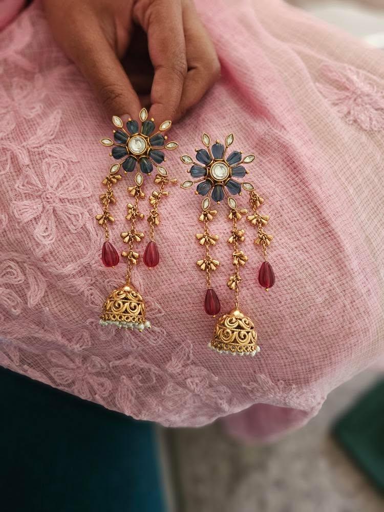 Yasi handcrafted earrings Thumbnail