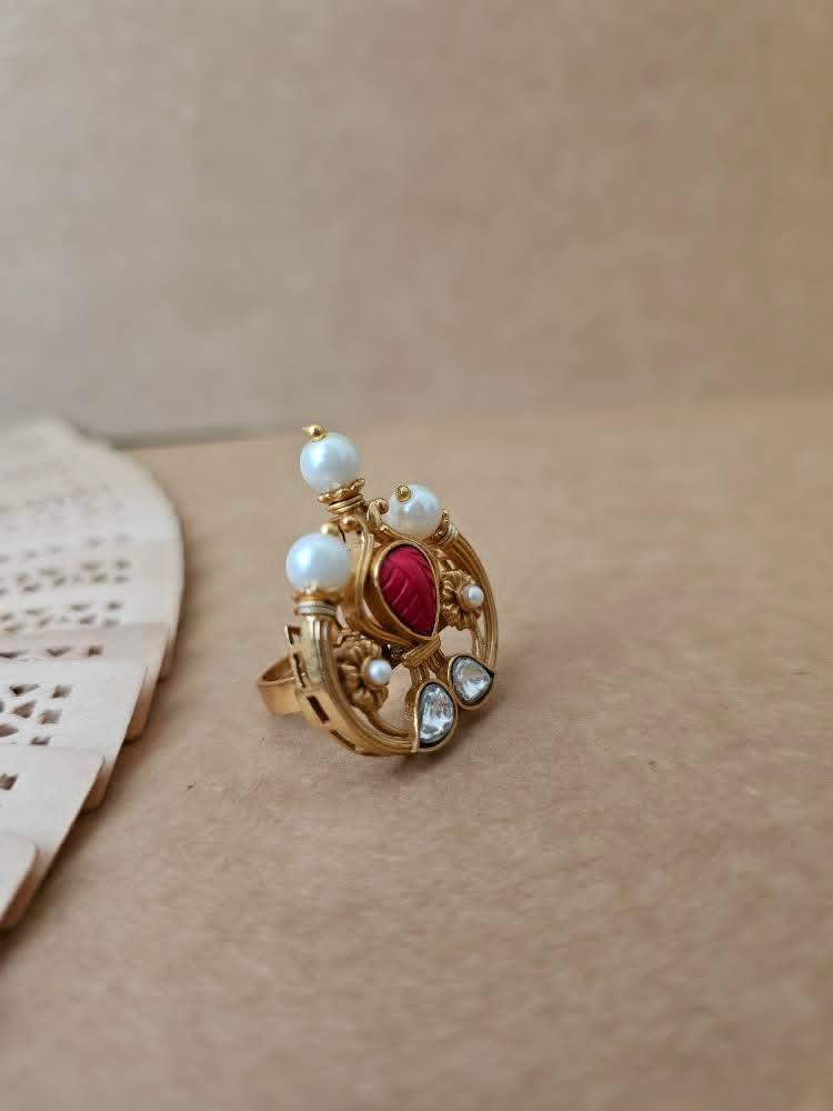 Yasi handcrafted ring Thumbnail