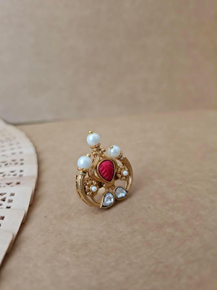 Yasi handcrafted ring Thumbnail