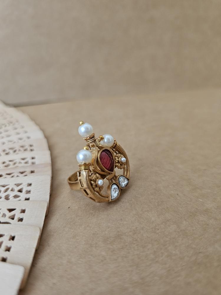 Yasi handcrafted ring Thumbnail