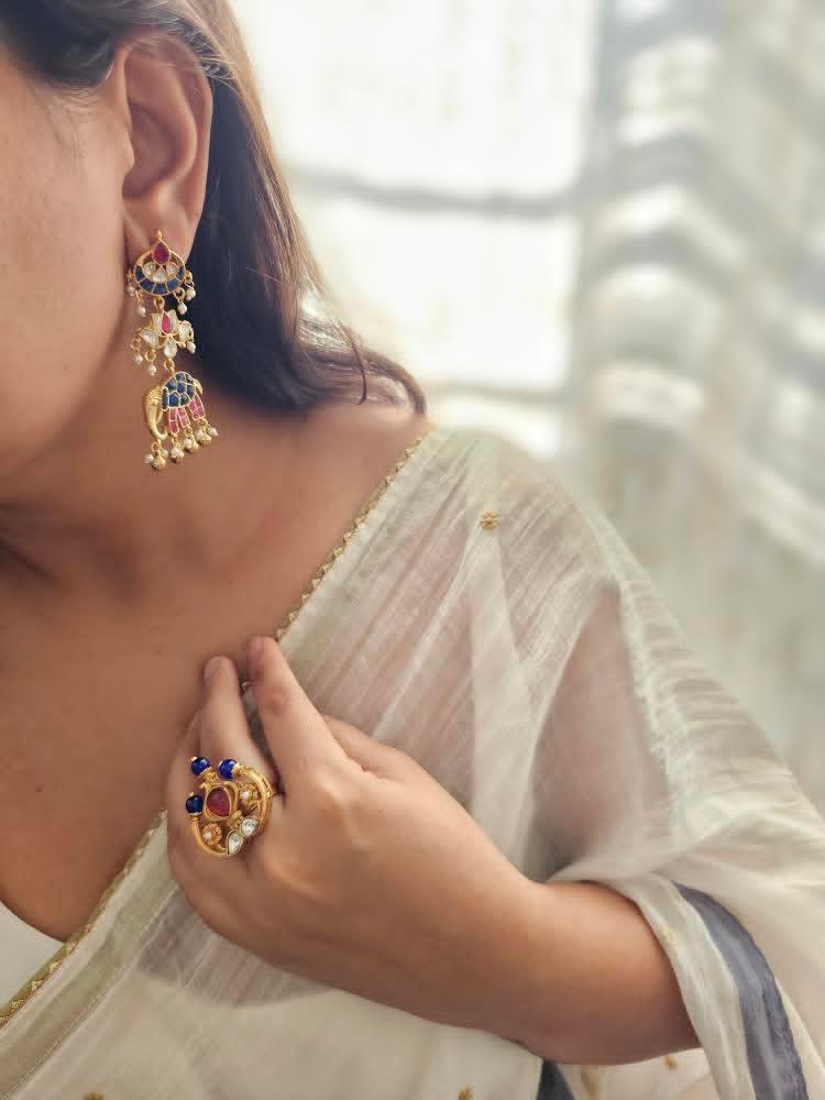 Varni handcrafted earrings Thumbnail
