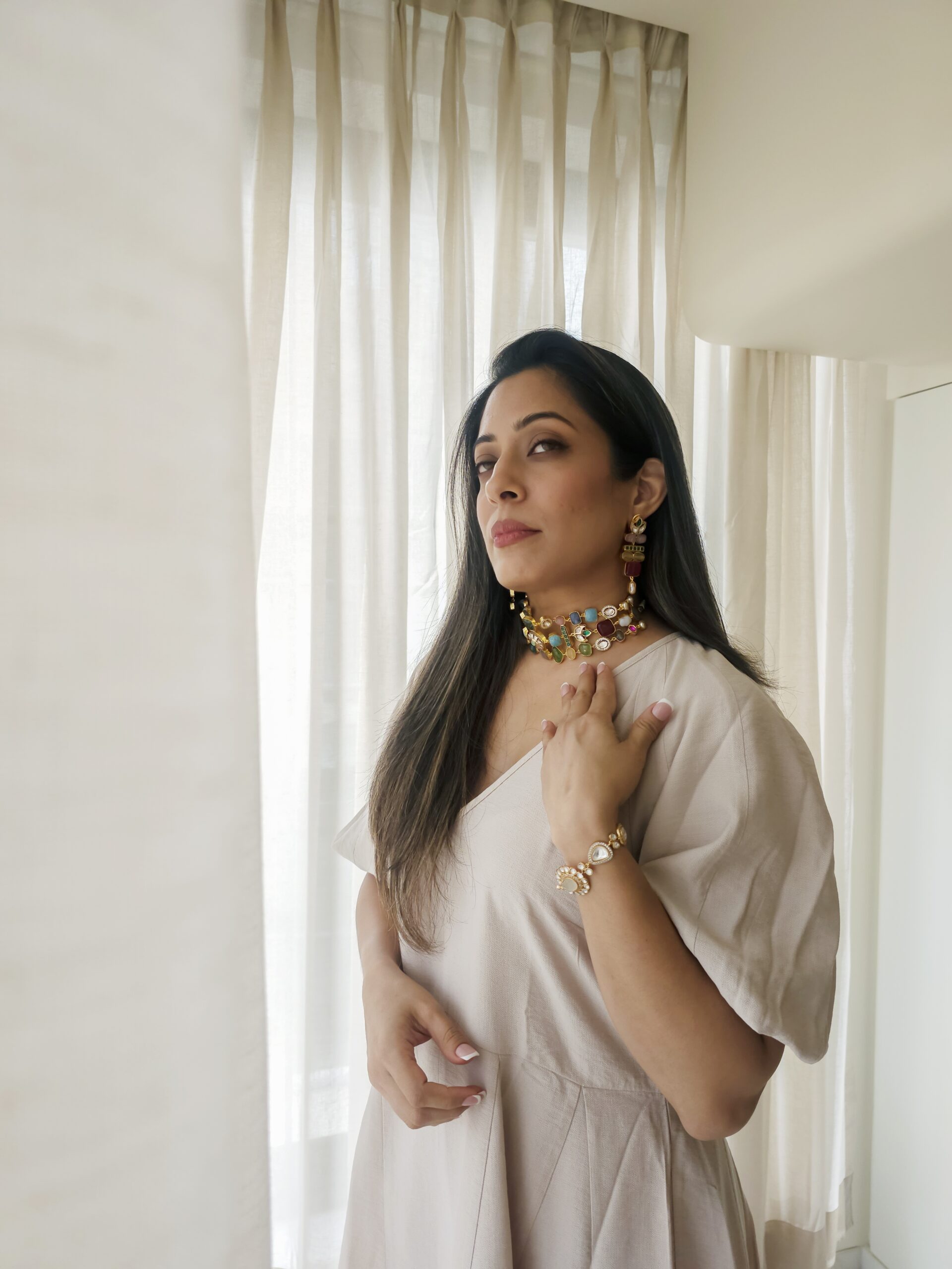 Rohini baroque choker Thumbnail