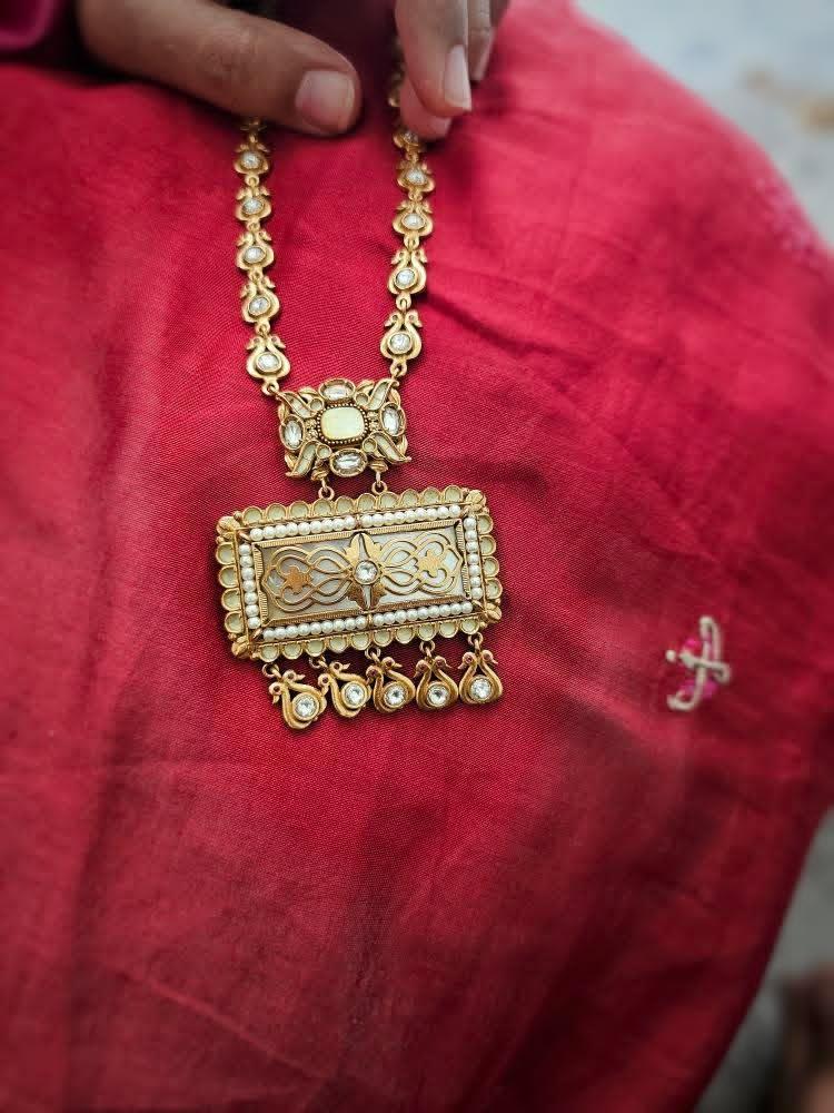Taveez handcrafted necklace Thumbnail