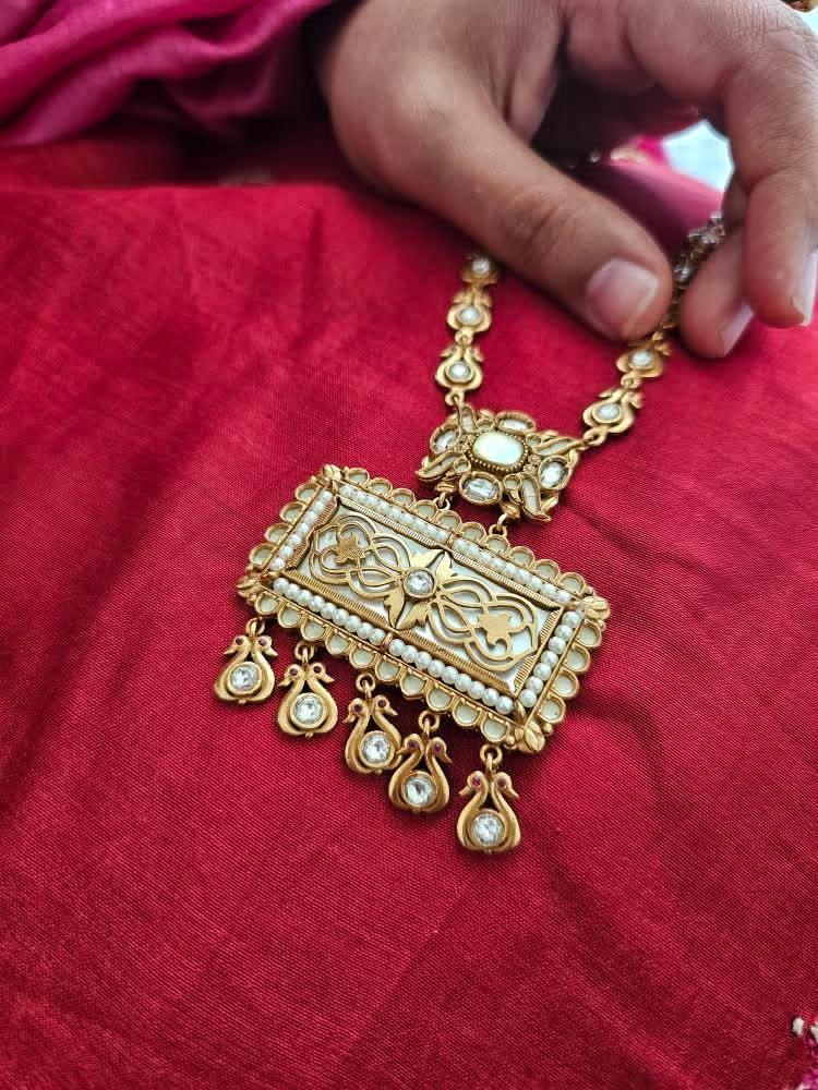 Taveez handcrafted necklace Thumbnail