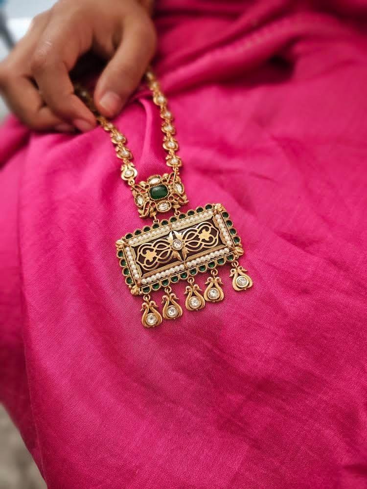 Taveez handcrafted necklace Thumbnail