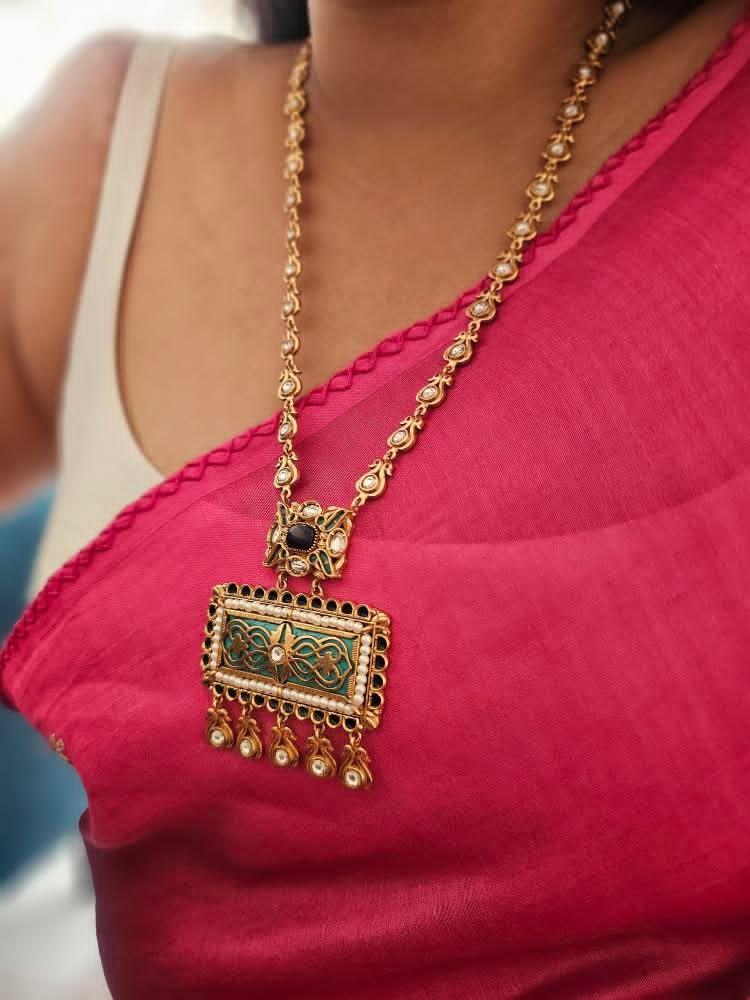 Taveez handcrafted necklace Thumbnail