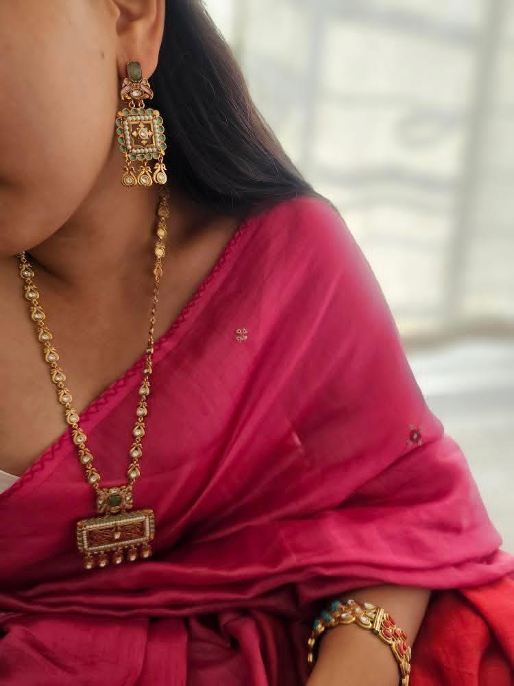 Taveez handcrafted necklace Thumbnail