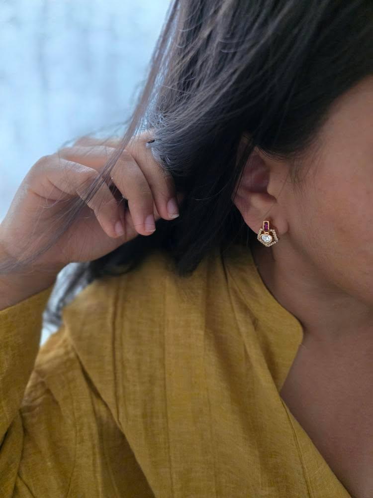 Viha polki studs Thumbnail