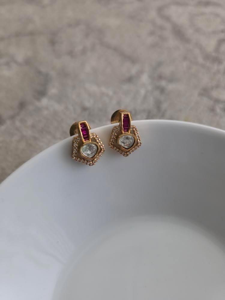 Viha polki studs Thumbnail