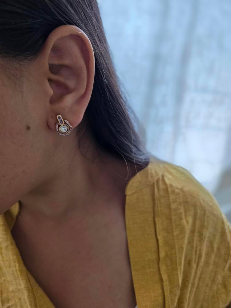 Viha polki studs Thumbnail