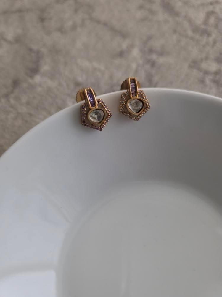 Viha polki studs Thumbnail