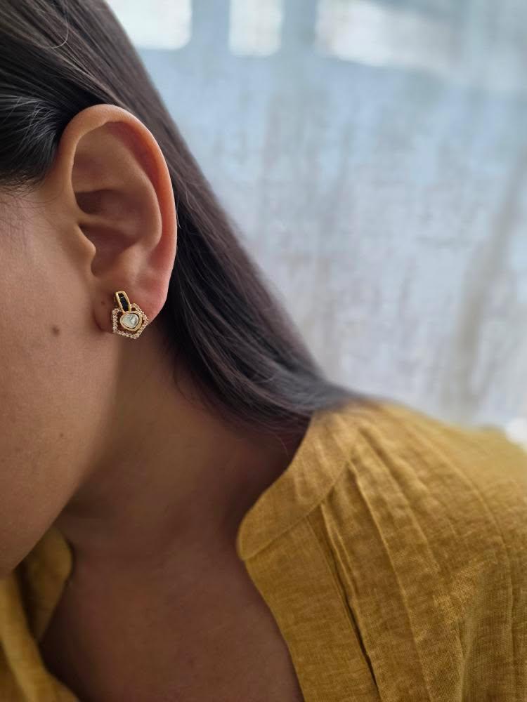 Viha polki studs Thumbnail