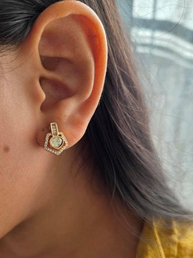 Viha polki studs Thumbnail